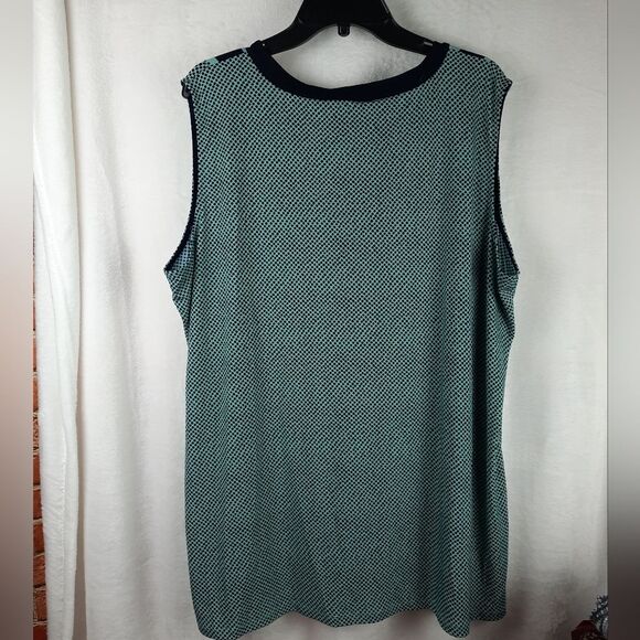 Jones New York Geometric Sleeveless Top - Picture 5 of 8